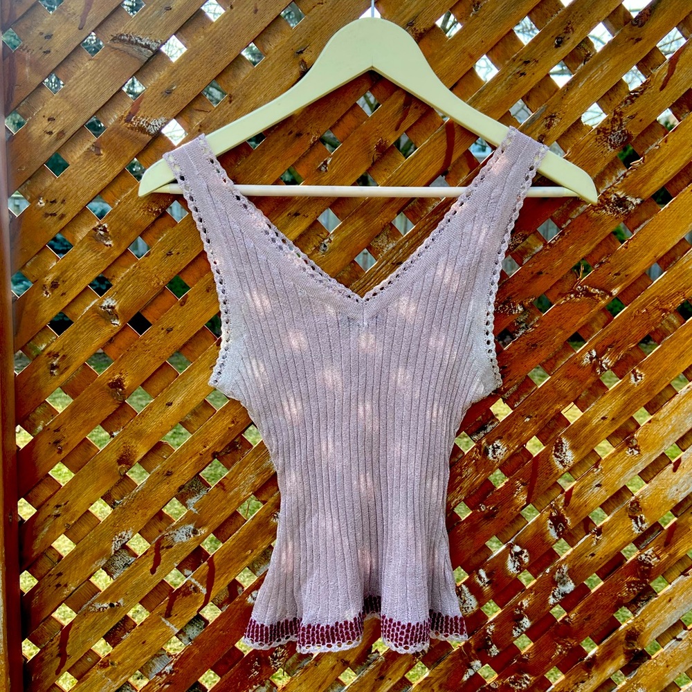 Purple CORDIER Tank Top 💕 💜